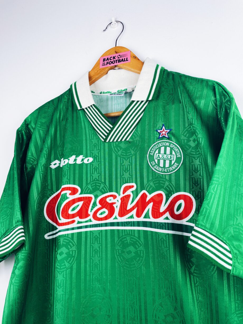 maillot vintage domicile AS Saint Etienne 1997/1998