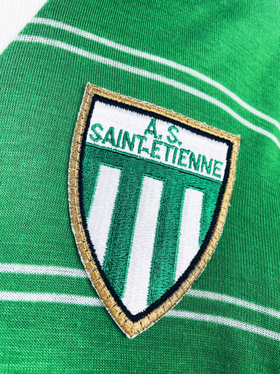 maillot vintage domicile AS Saint-Etienne 1980/1981 manches longues