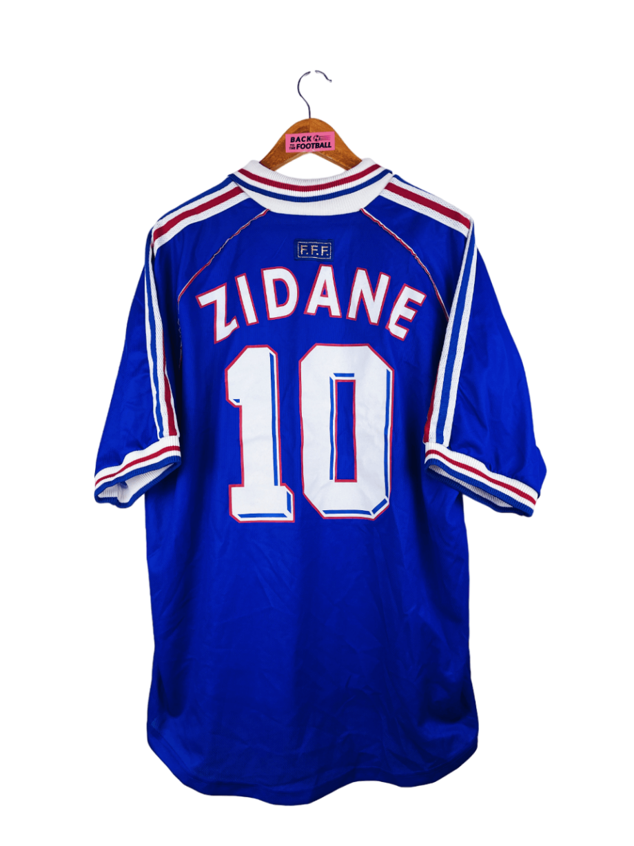 maillot vintage équipe de France 1998 floqué Zidane #10
