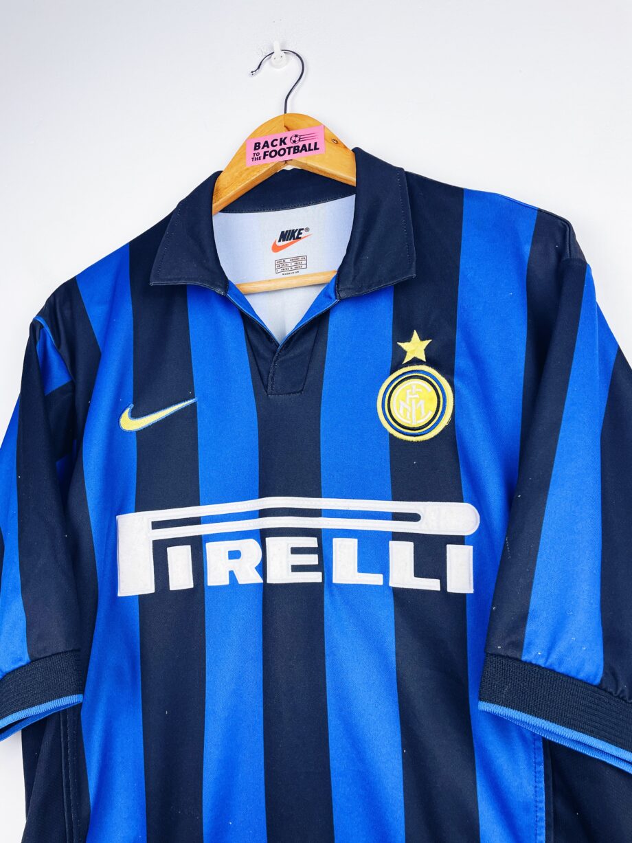 maillot vintage domicile Inter Milan 1998/1999