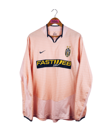 maillot vintage extérieur Juventus 2003/2004 manches longues