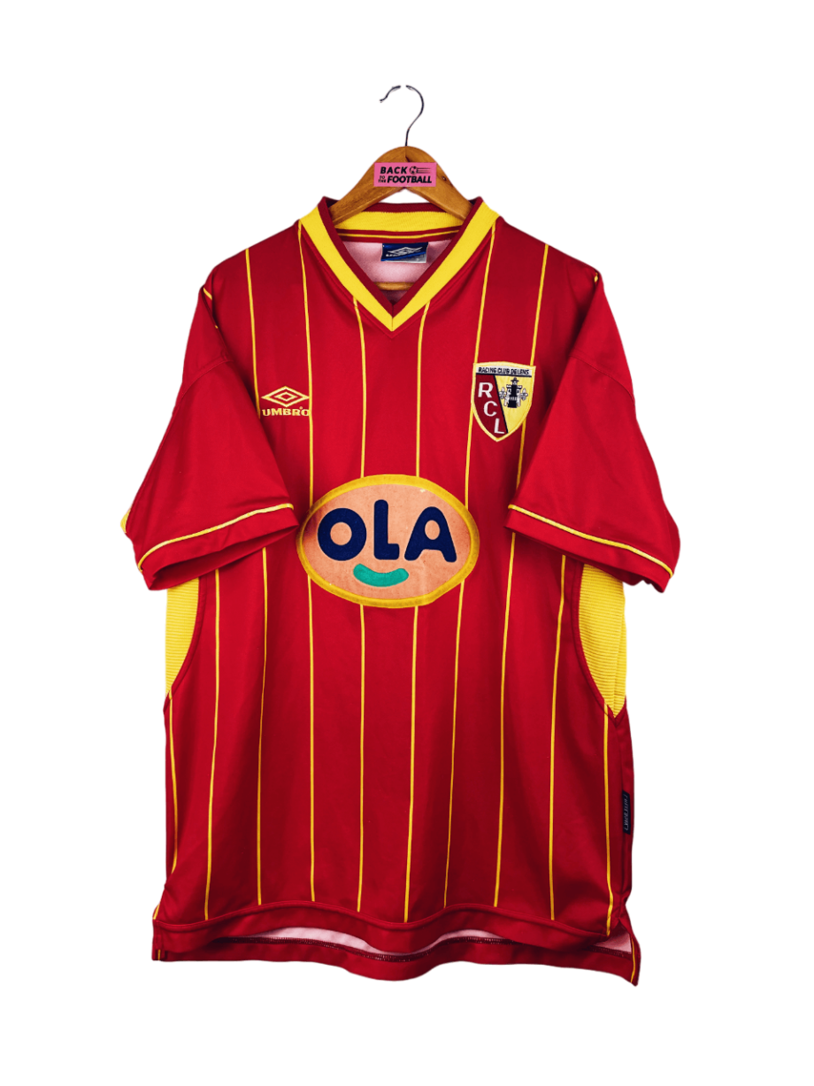 maillot vintage domicile RC Lens 1999/2000