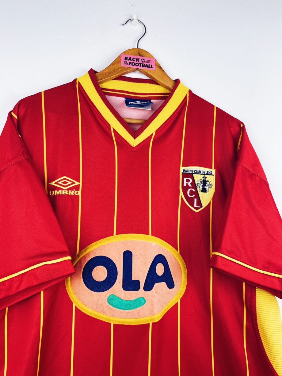 maillot vintage domicile RC Lens 1999/2000