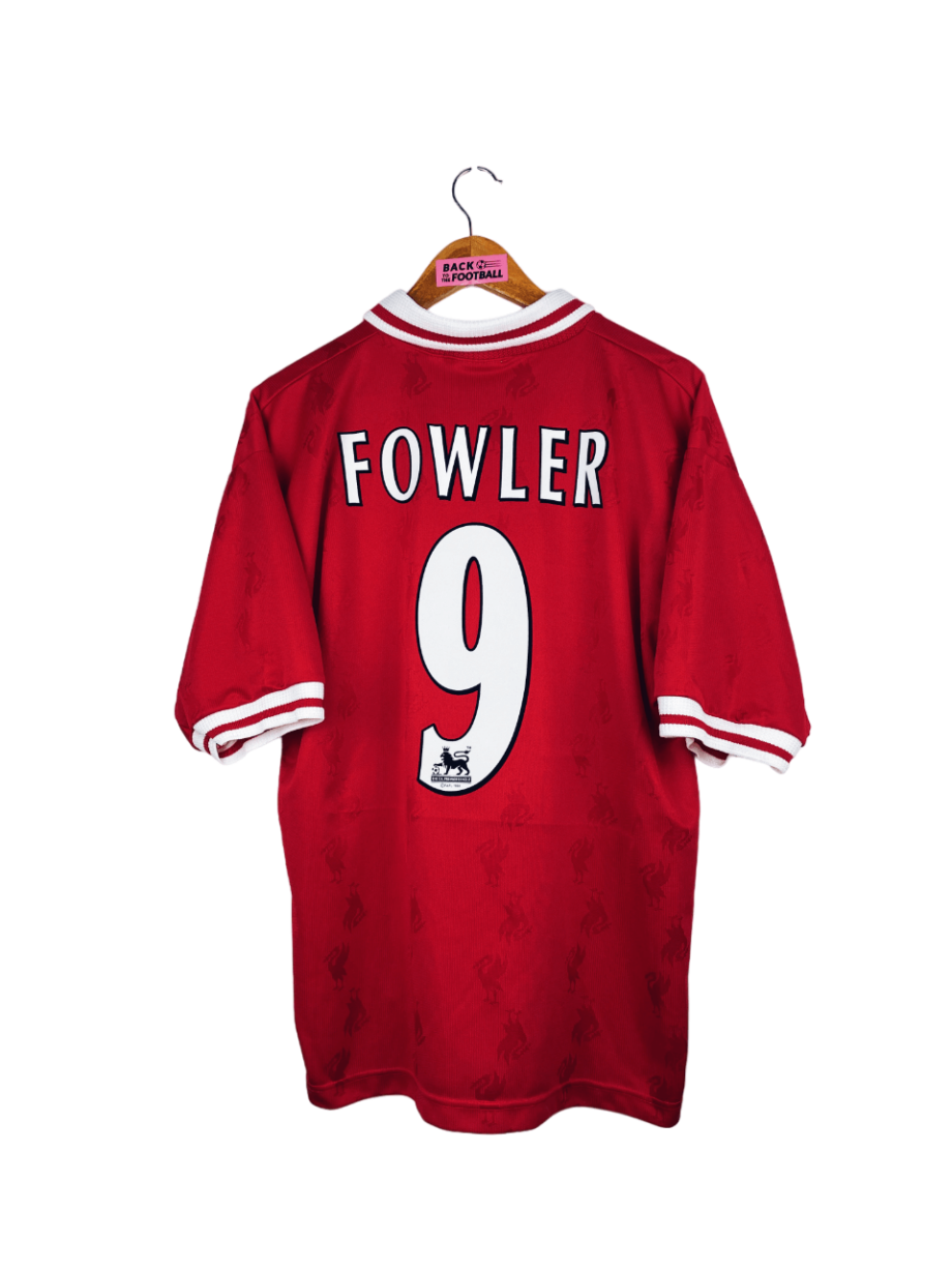 maillot vintage domicile Liverpool 1996/1998 floqué Fowler #9