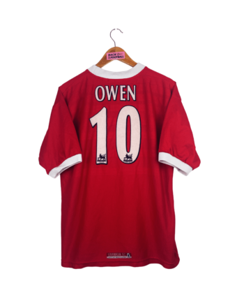 maillot vintage domicile Liverpool 1998/2000 floqué Owen #10