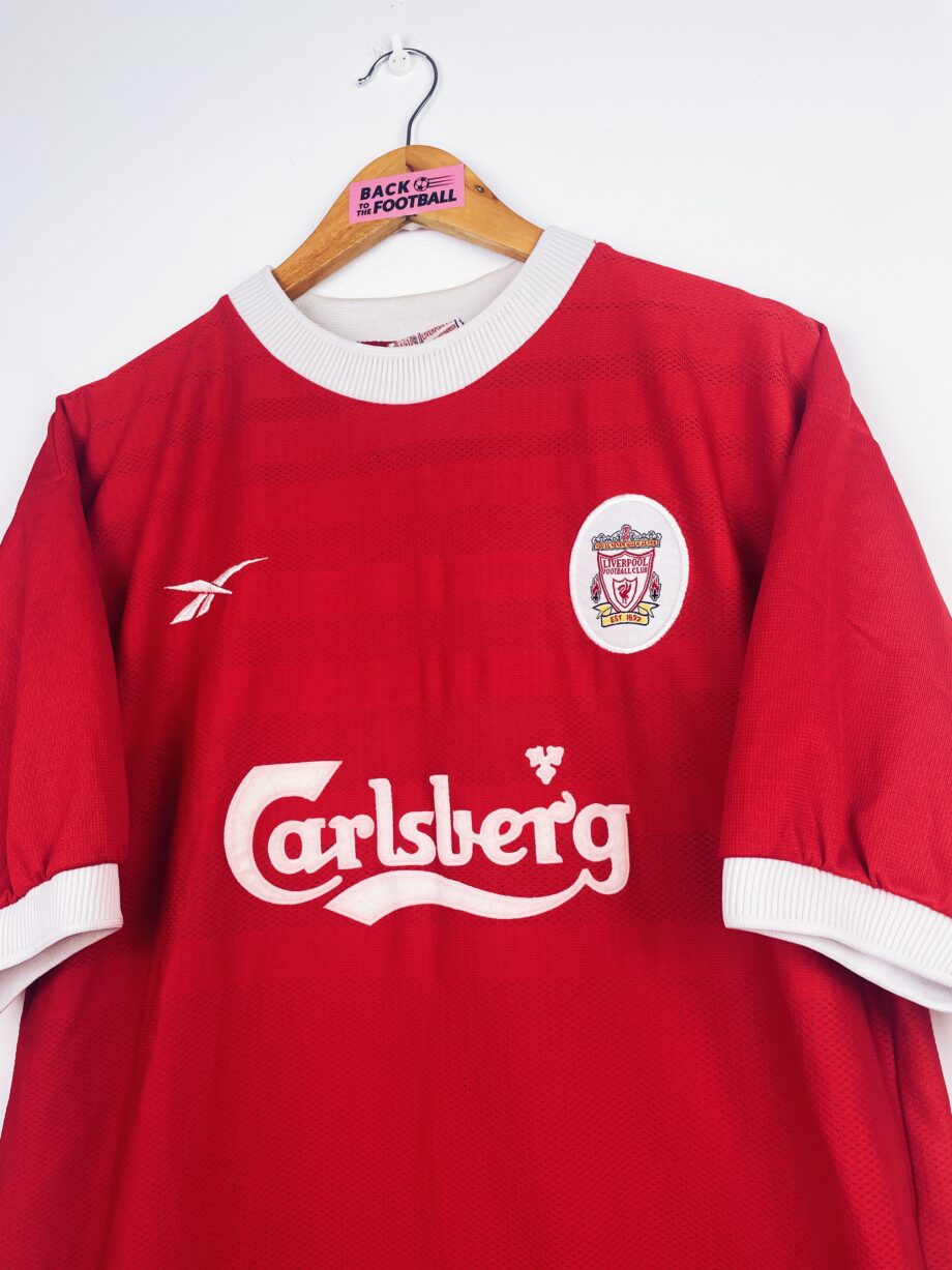 maillot vintage domicile Liverpool 1998/2000 floqué Owen #10