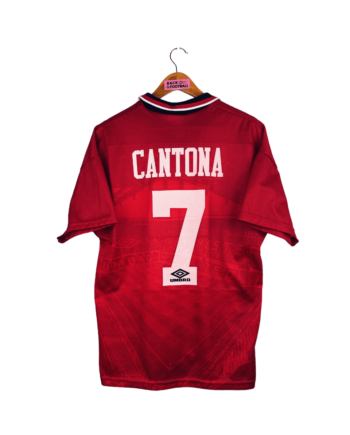 maillot vintage domicile Manchester United 1994/1996 floqué Cantona #7