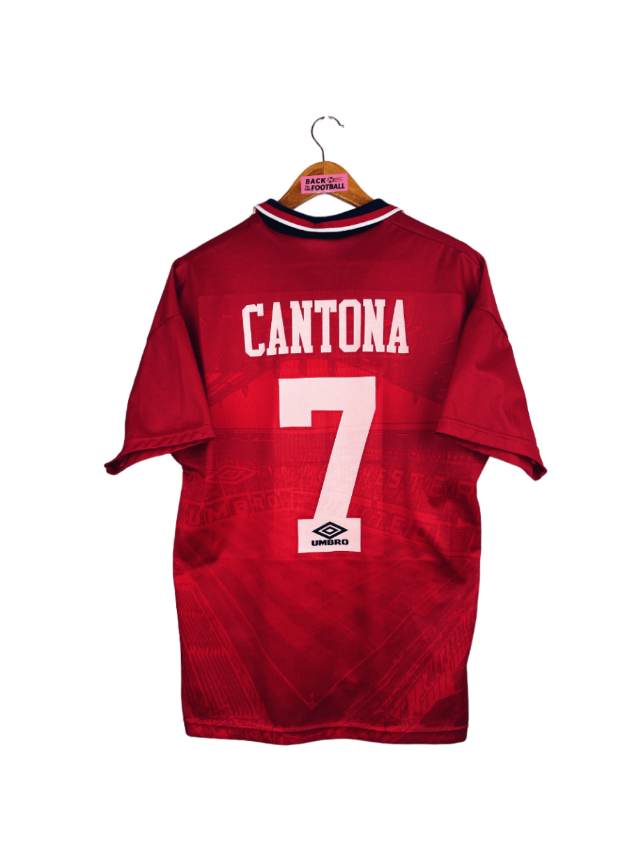 maillot vintage domicile Manchester United 1994/1996 floqué Cantona #7