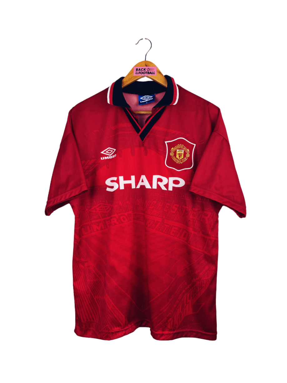 maillot vintage domicile Manchester United 1994/1996 floqué Cantona #7