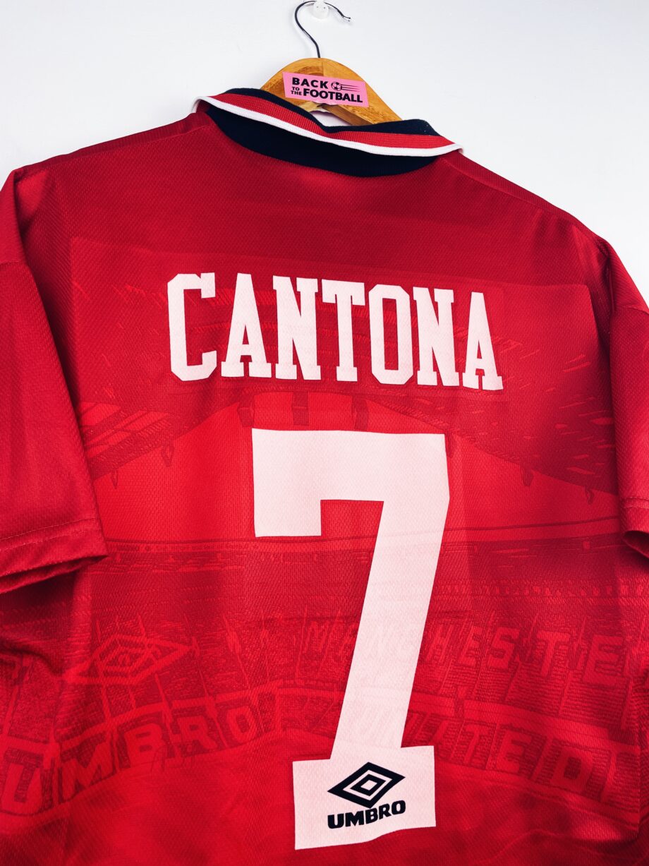 maillot vintage domicile Manchester United 1994/1996 floqué Cantona #7