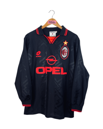 maillot vintage third AC Milan 1996/1997 manches longues