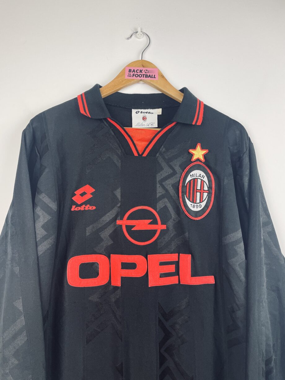 maillot vintage third AC Milan 1996/1997 manches longues