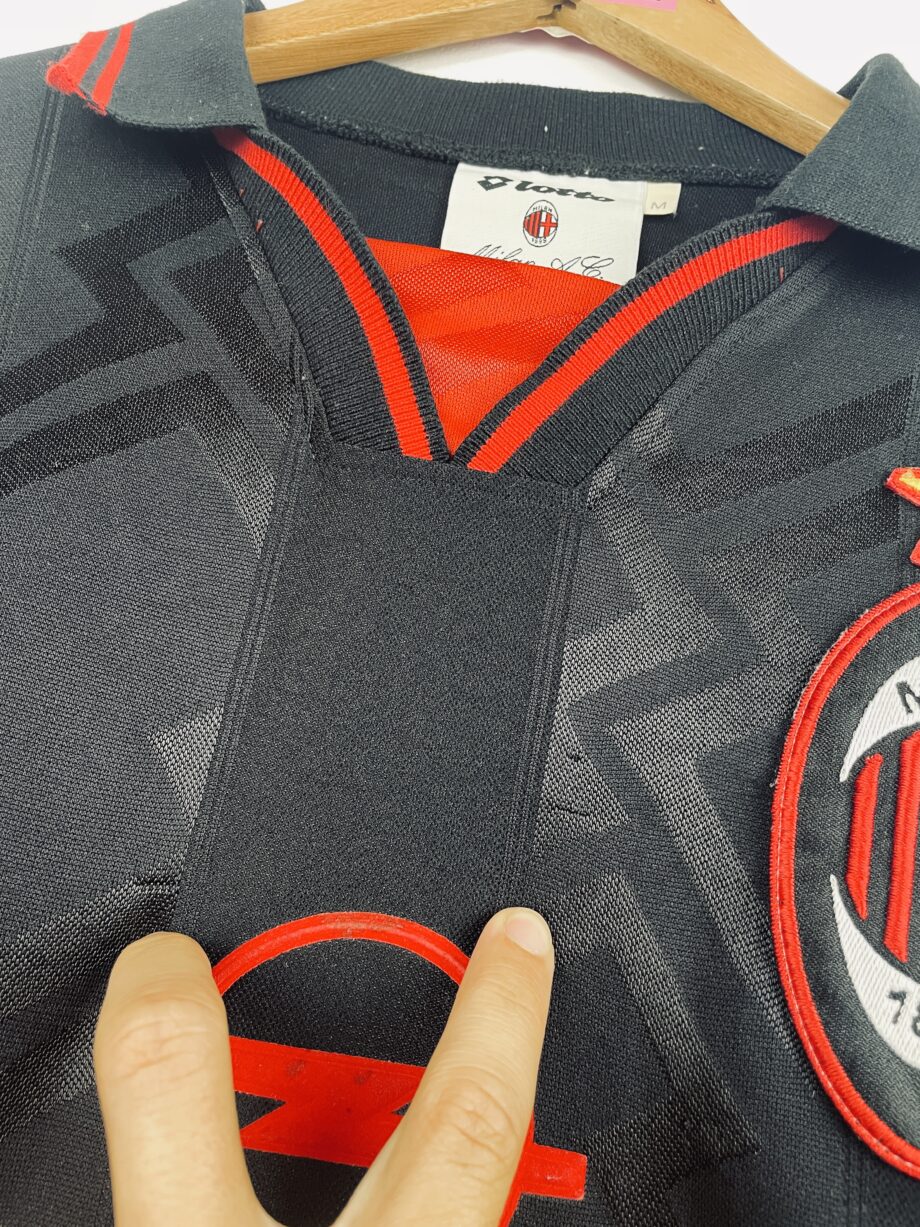 maillot vintage third AC Milan 1996/1997 manches longues