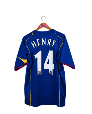 maillot vintage extérieur Arsenal 2004/2005 floqué Henry #14