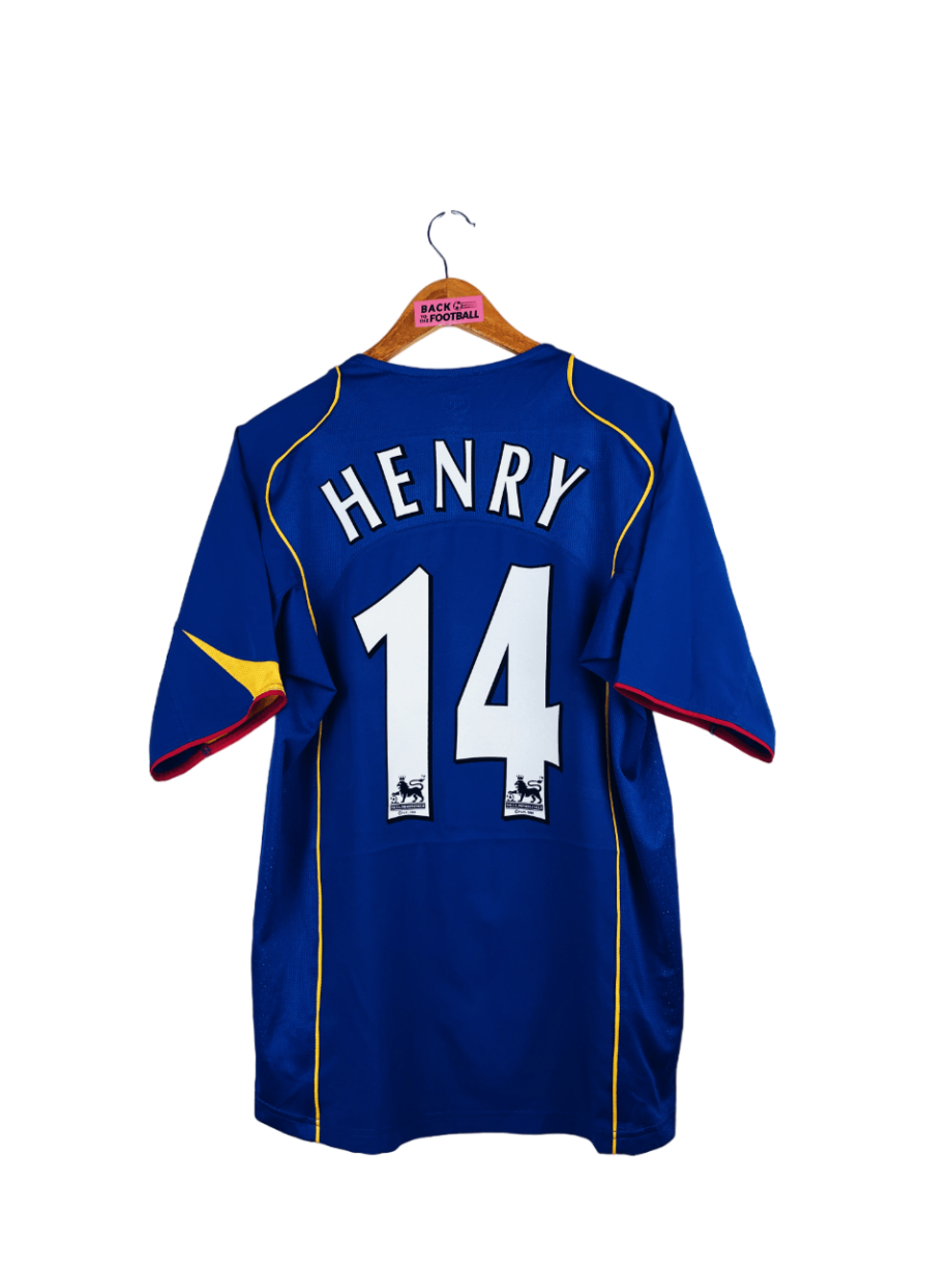 maillot vintage extérieur Arsenal 2004/2005 floqué Henry #14