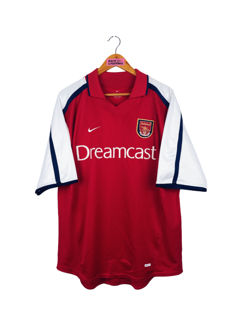 maillot vintage domicile Arsenal 2000/2002