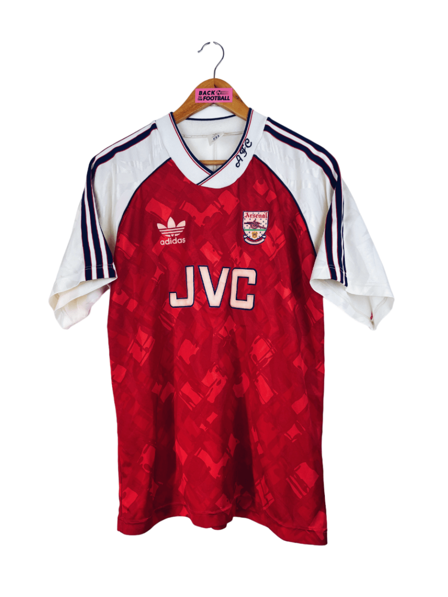 maillot vintage domicile Arsenal 1990/1992