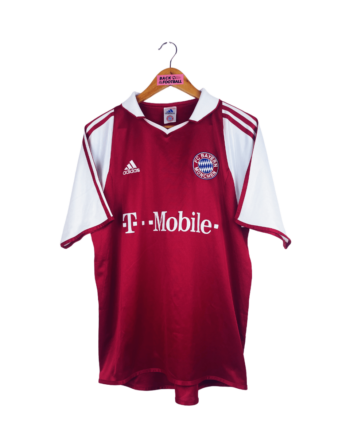 maillot vintage domicile Bayern Munich 2003/2004 avec short