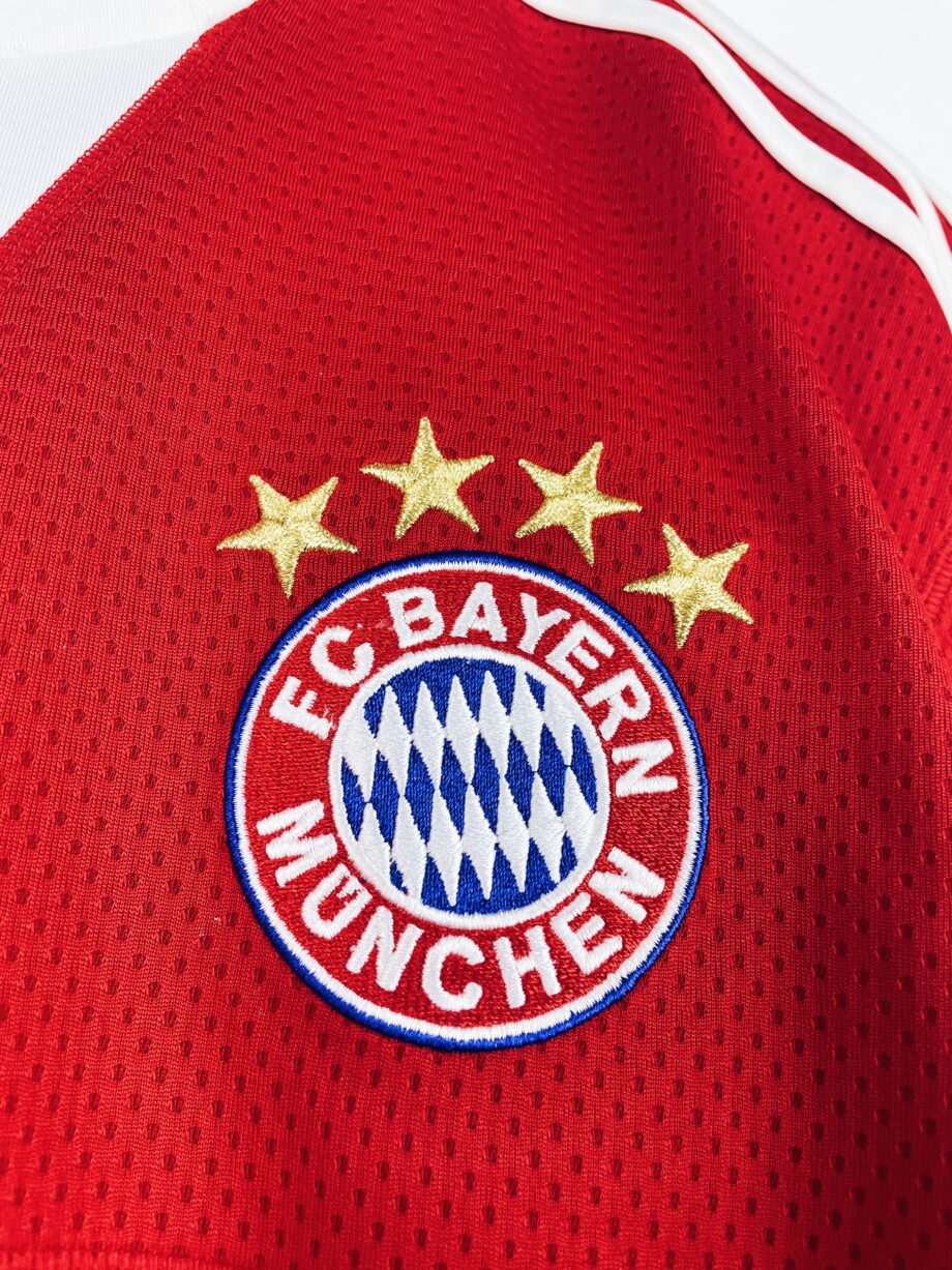 maillot vintage domicile Bayern Munich 2009/2010 manches longues floqué Ribéry