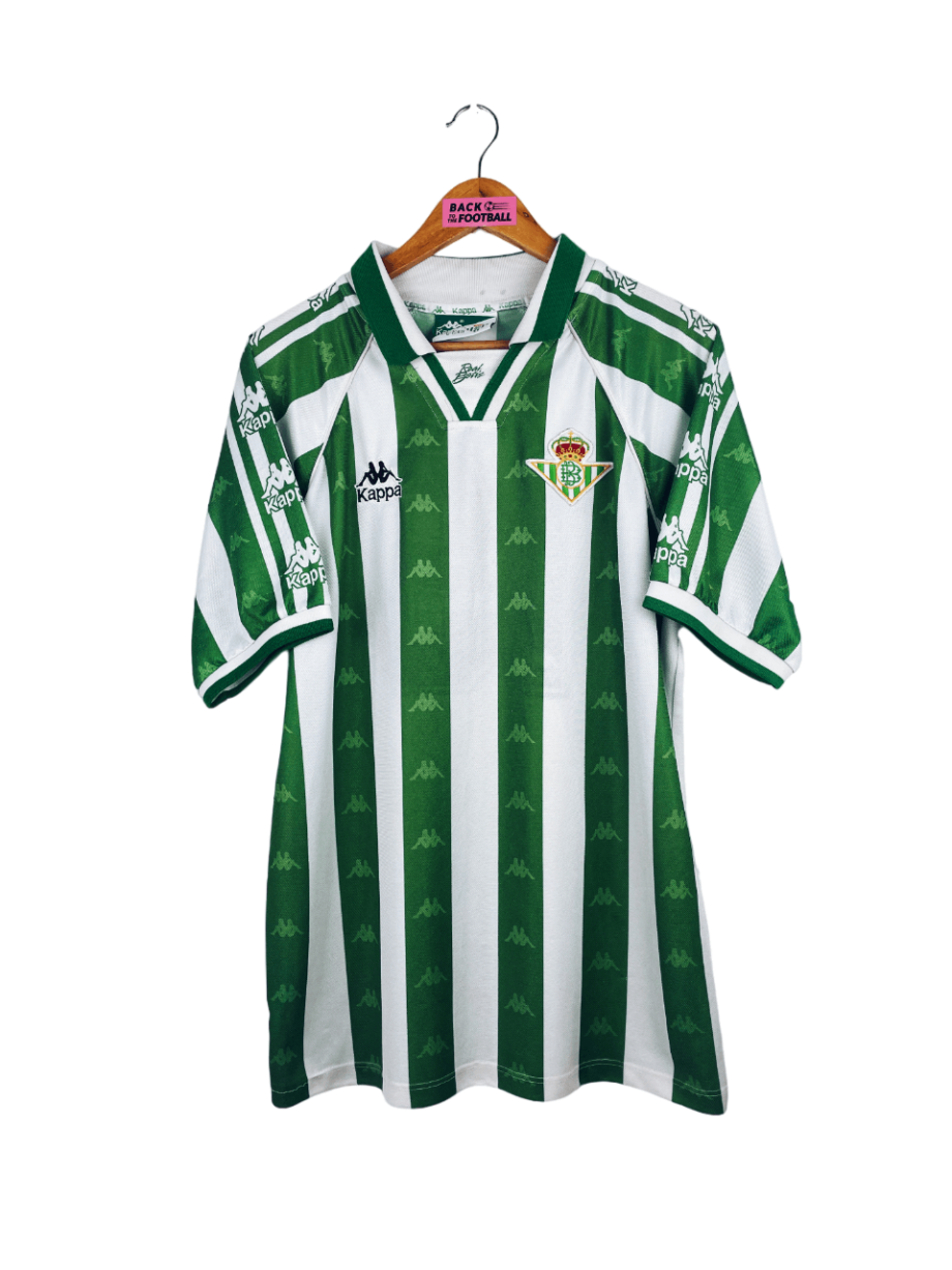 maillot vintage domicile du Real Betis Séville 1995/1997 player issue (stock pro)