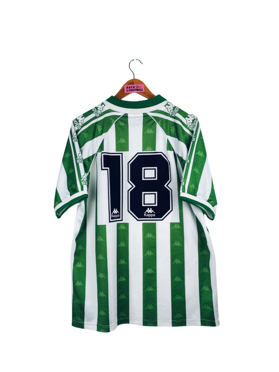 maillot vintage domicile du Real Betis Séville 1995/1997 player issue (stock pro)