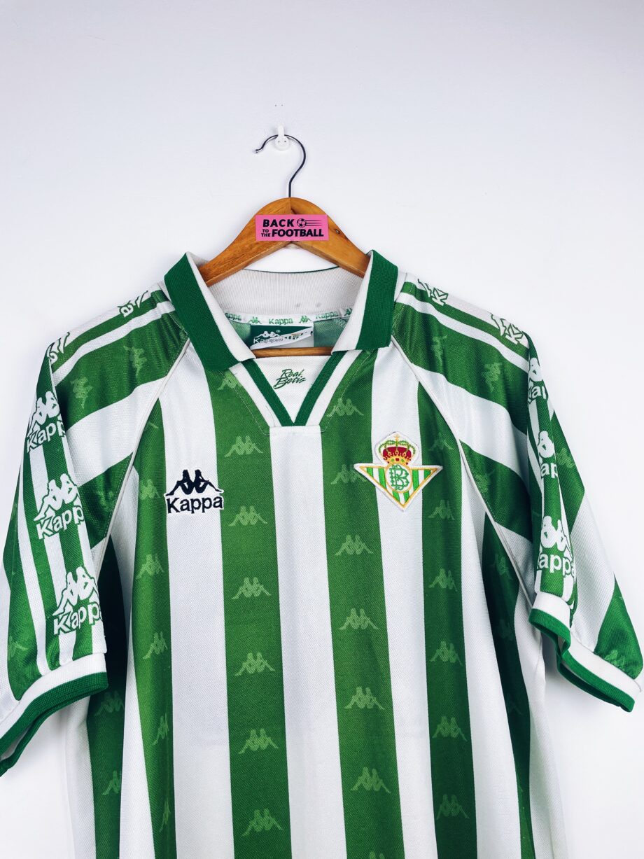 maillot vintage domicile du Real Betis Séville 1995/1997 player issue (stock pro)