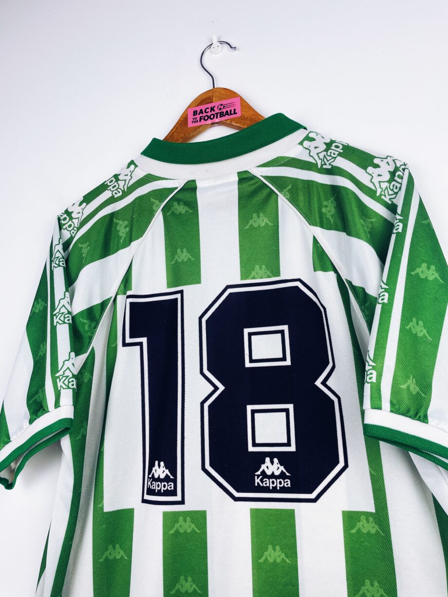 maillot vintage domicile du Real Betis Séville 1995/1997 player issue (stock pro)