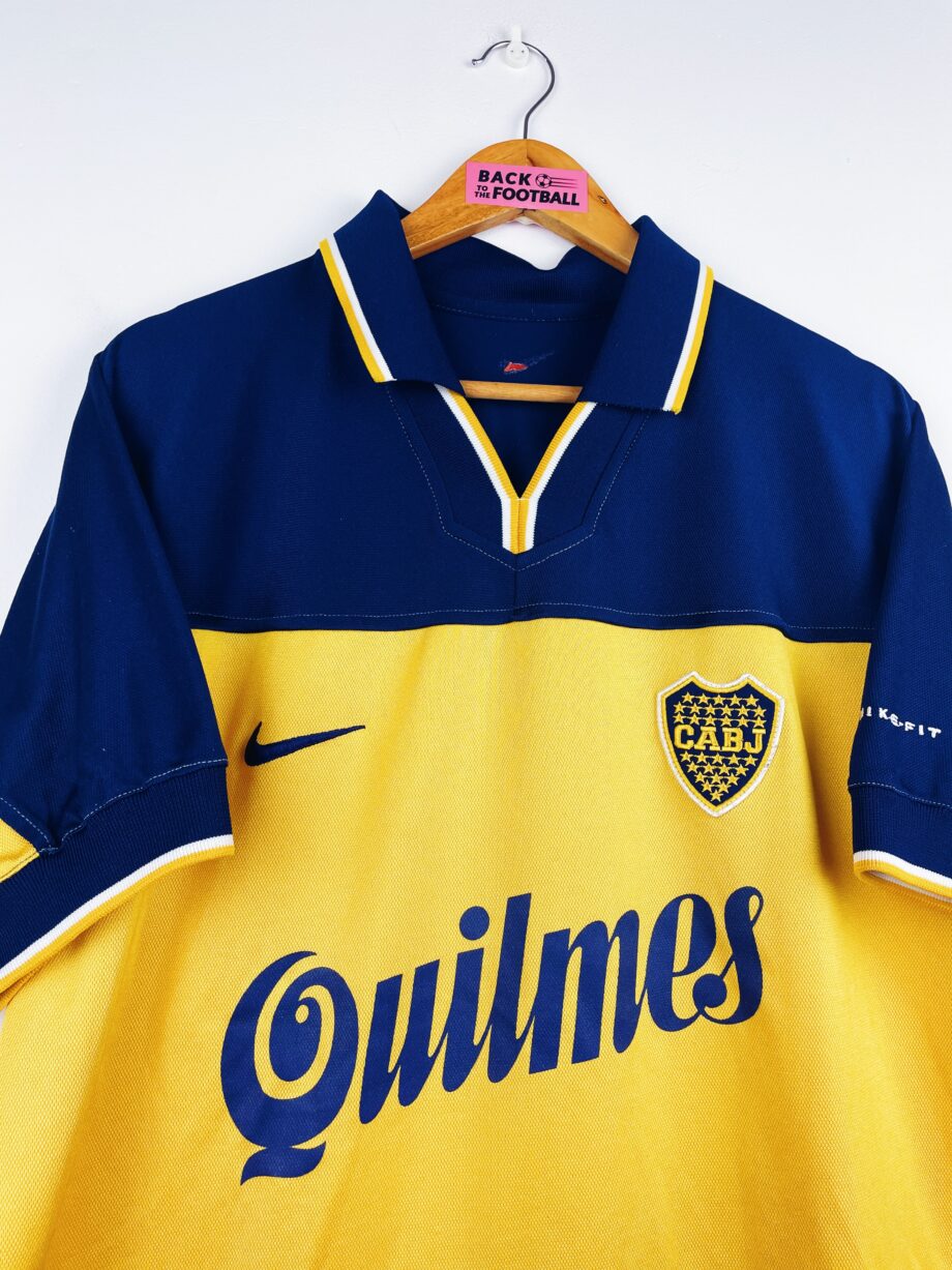 maillot vintage domicile Boca Juniors 1998/2000