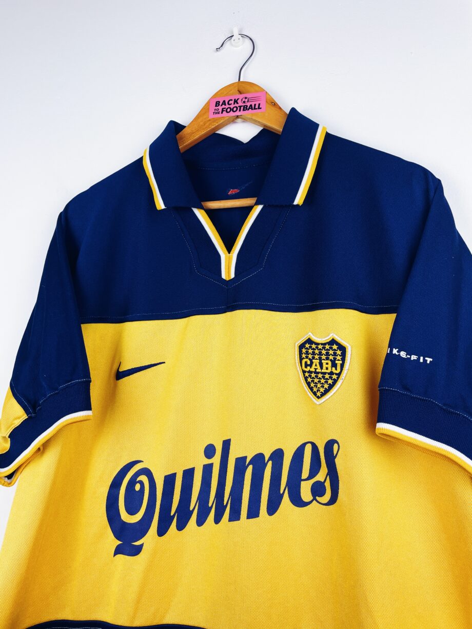 maillot vintage domicile Boca Juniors 1998/2000