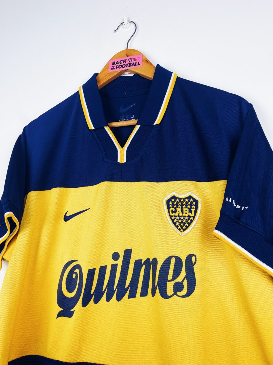 maillot vintage domicile boca juniors 1998/2000