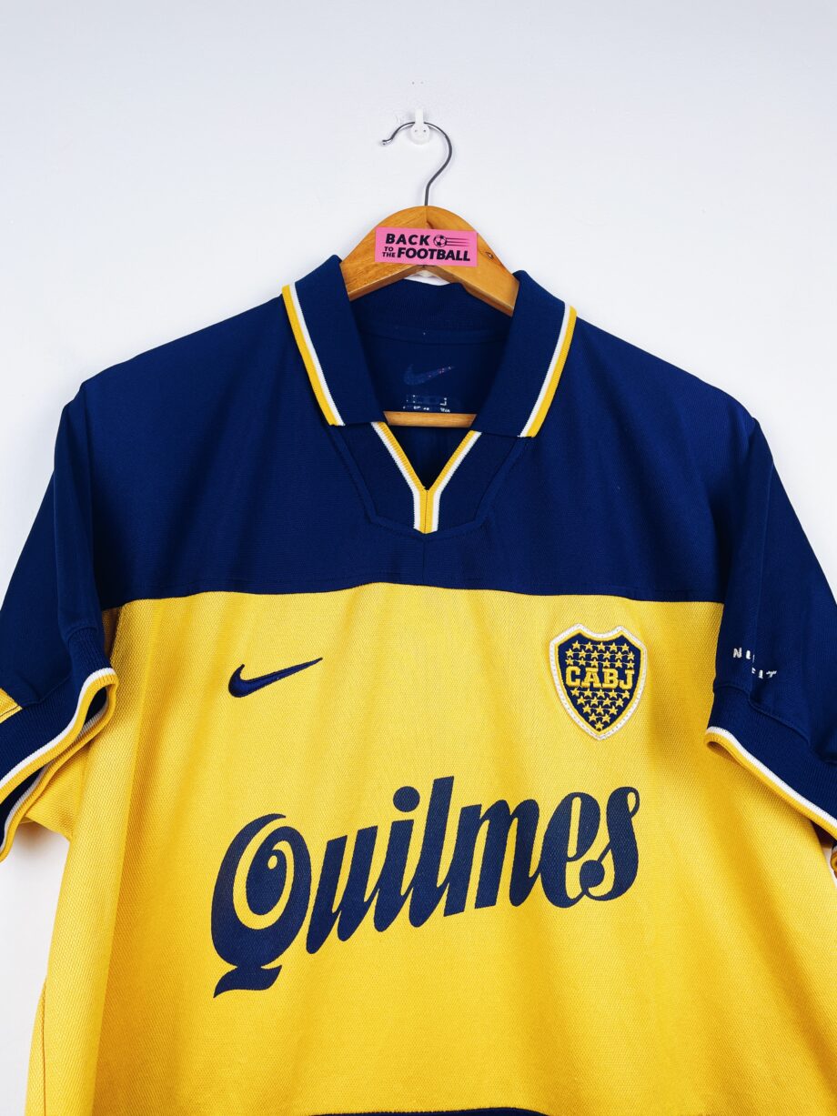 maillot vintage domicile boca juniors 1998/2000