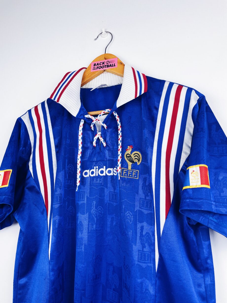 maillot vintage domicile France 1996