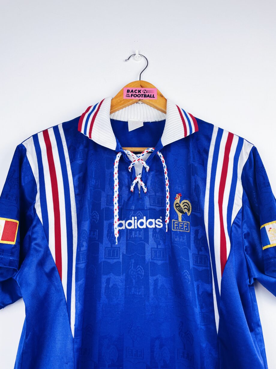 maillot vintage domicile France 1996