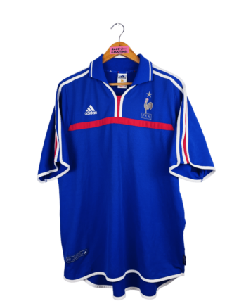 maillot vintage domicile équipe de France 2000