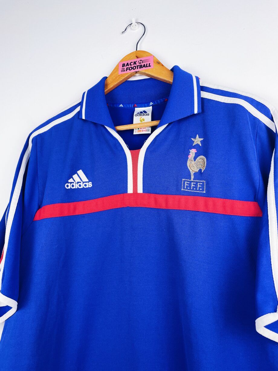 maillot vintage domicile équipe de France 2000