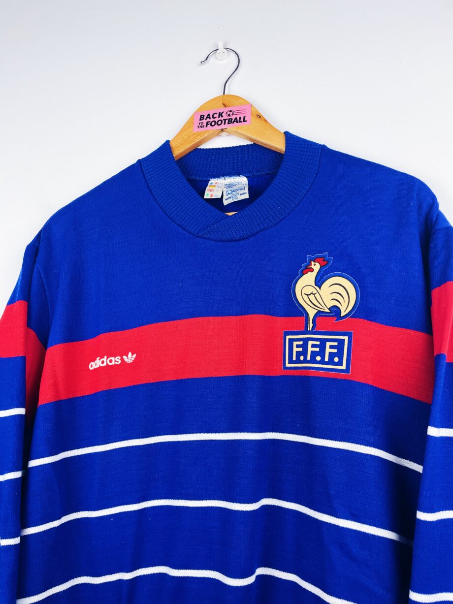 sweatshirt vintage de l'équipe de France 1984