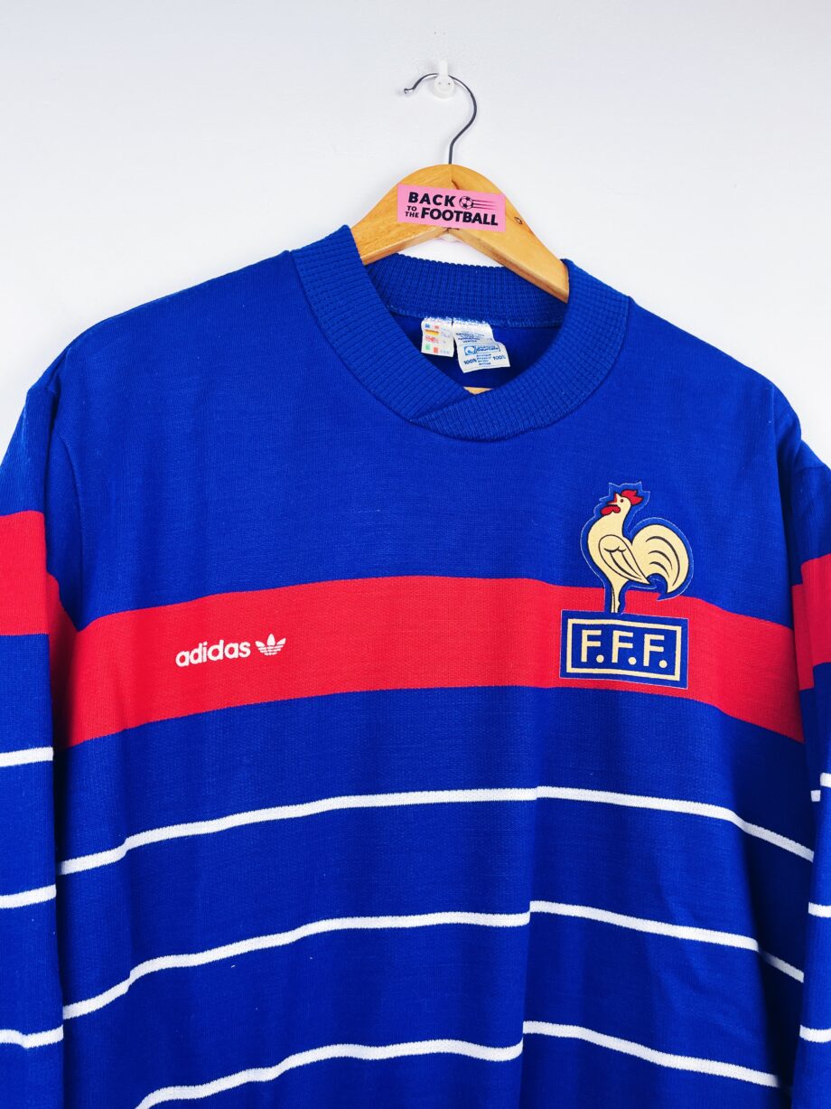 sweatshirt vintage de l'équipe de France 1984