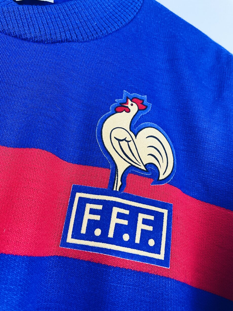 sweatshirt vintage de l'équipe de France 1984