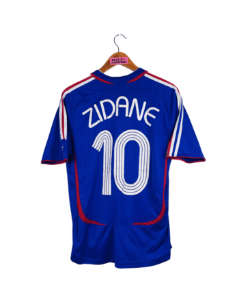 maillot vintage domicile équipe de France 2006 floqué Zidane