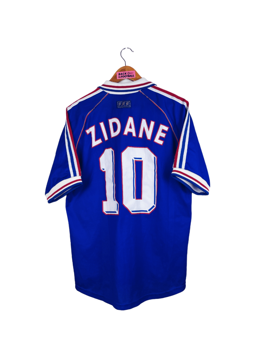 maillot vintage domicile France 1998 floqué Zidane