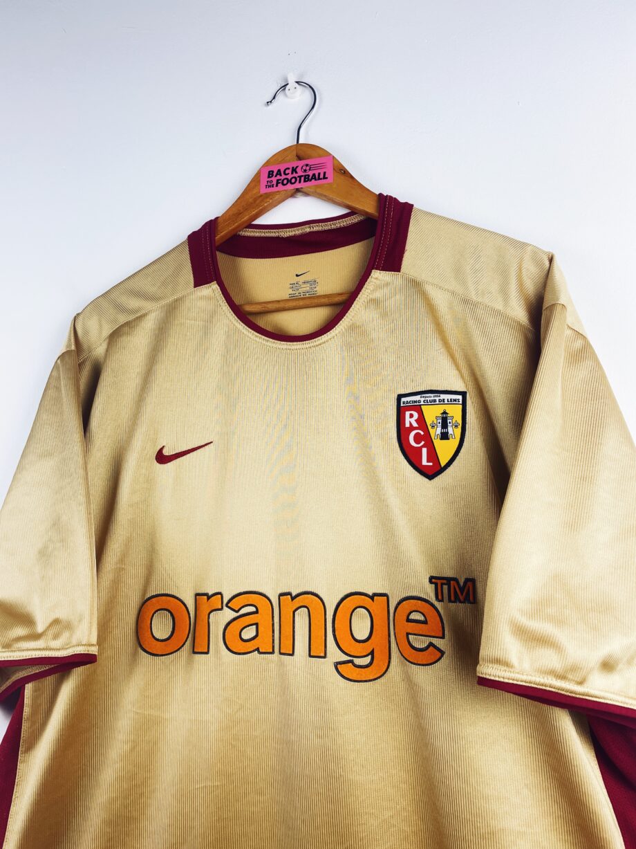 maillot vintage domicile RC Lens 2002/2003