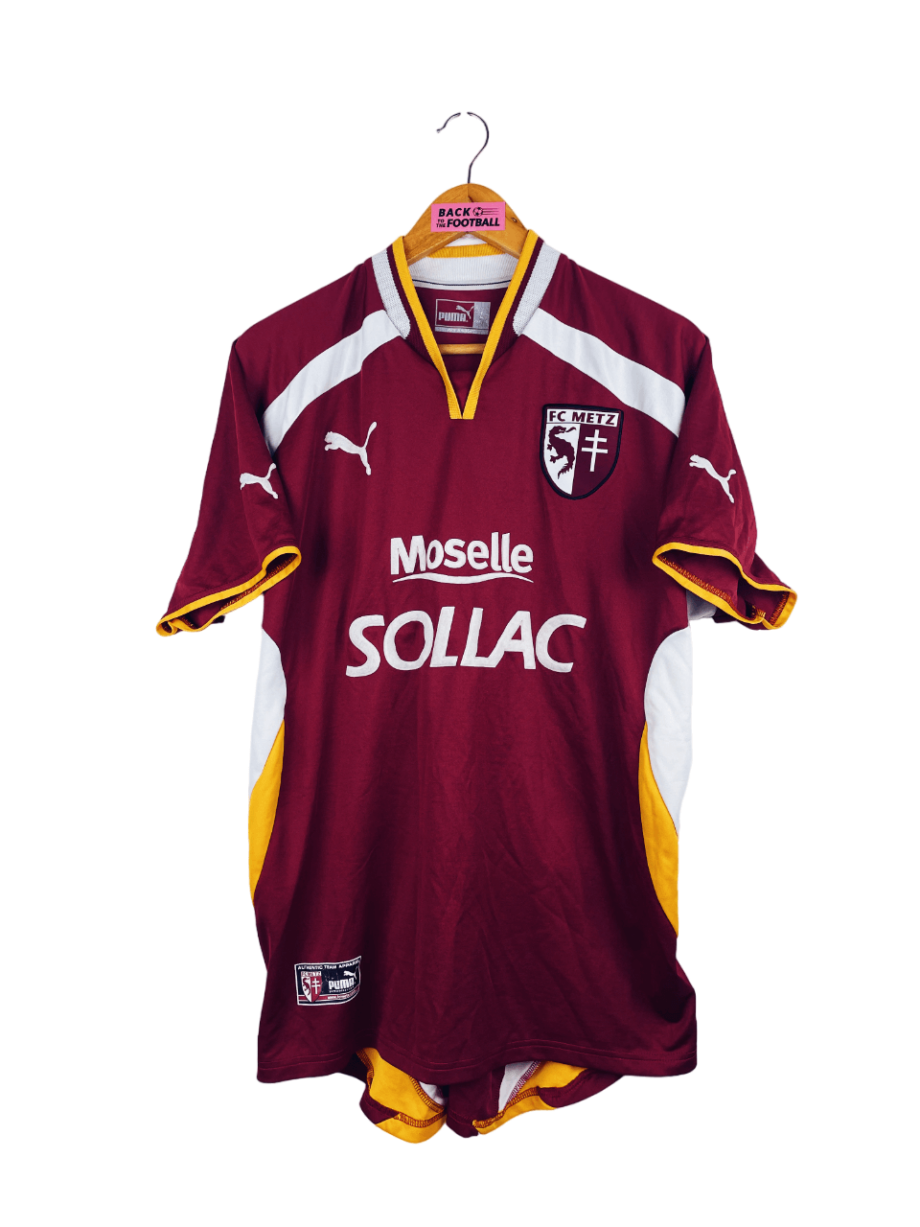 maillot vintage domicile Metz 2000/2001