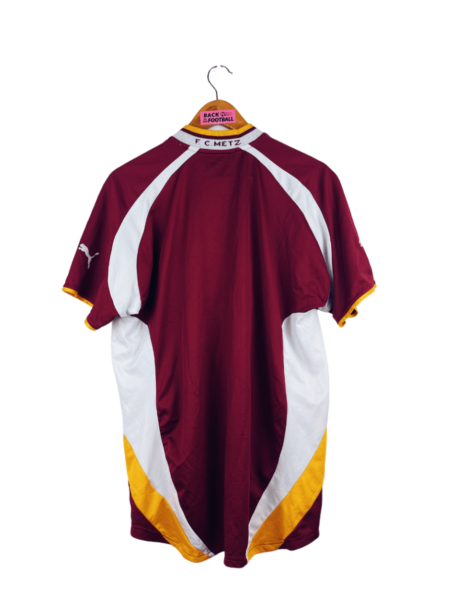 maillot vintage domicile Metz 2000/2001