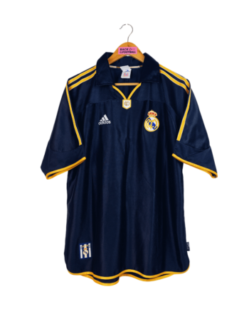 maillot vintage extérieur du Real Madrid 1999/2001