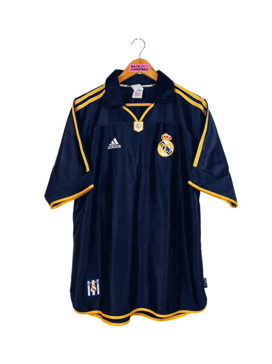 maillot vintage extérieur du Real Madrid 1999/2001