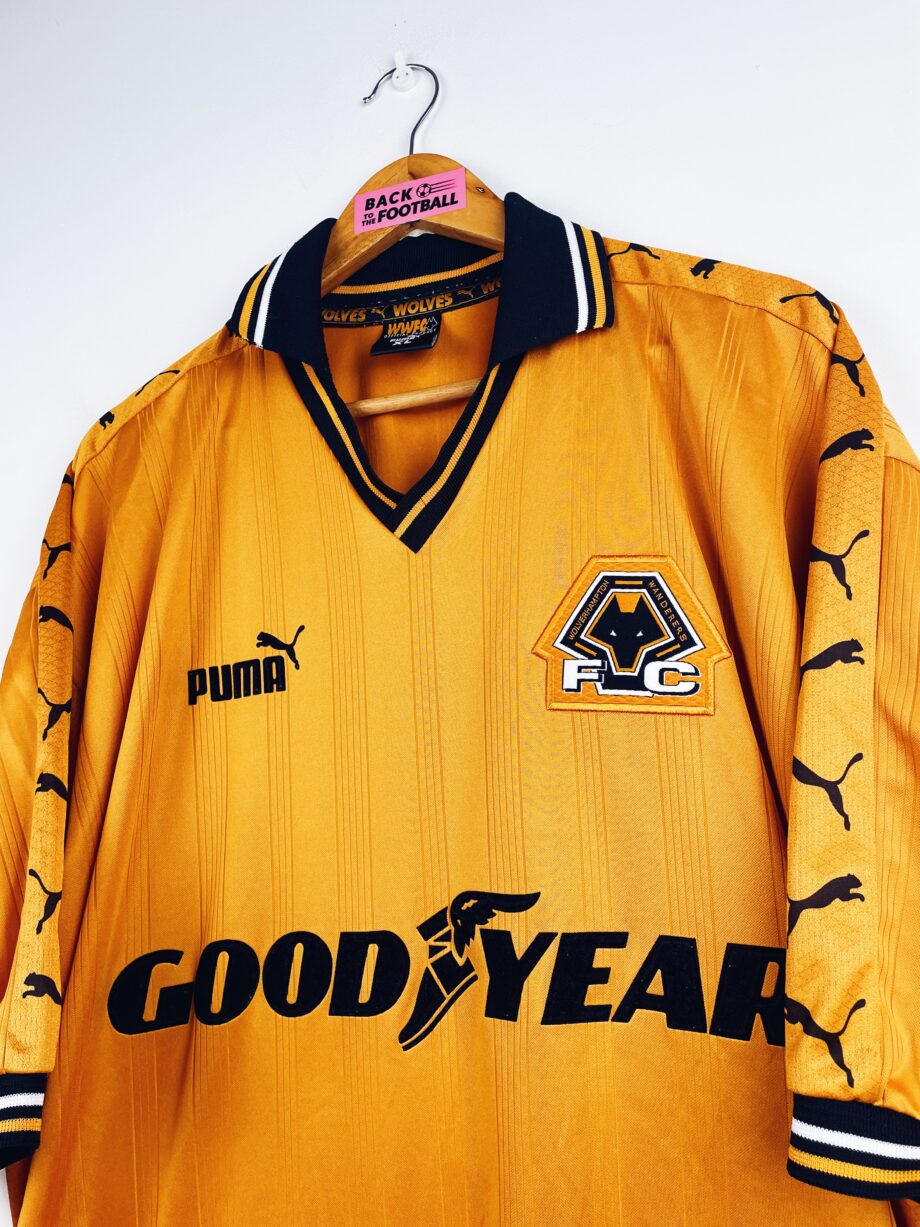 maillot vintage domicile Wolverhampton 1998/2000