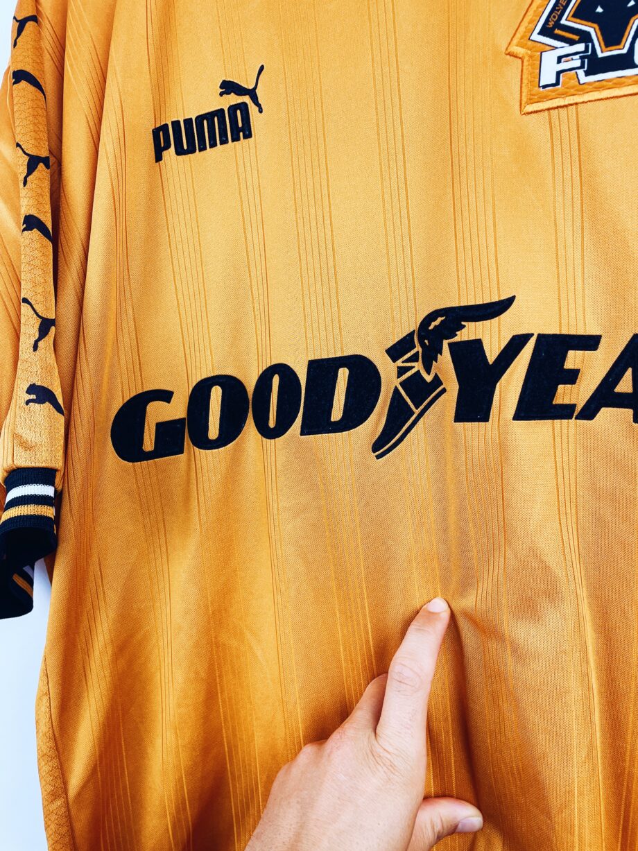 maillot vintage domicile Wolverhampton 1998/2000