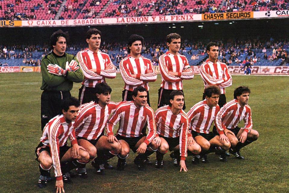 maillot vintage domicile Athletic Bilbao 1988/1990