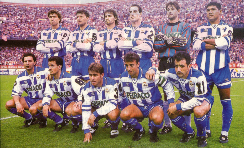 maillot vintage domicile Deportivo la Corogne 1994/1997