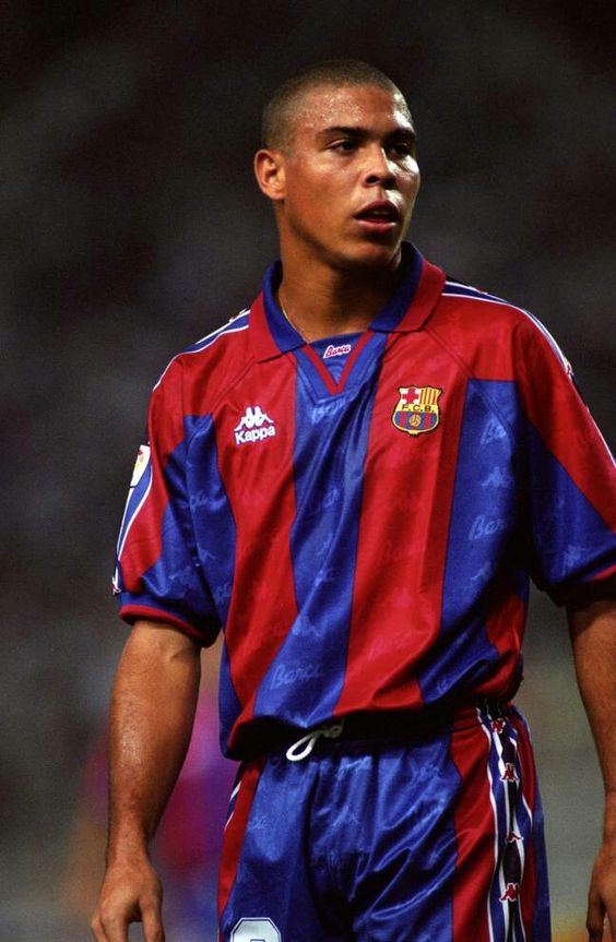 maillot vintage domicile FC Barcelone 1995/1997